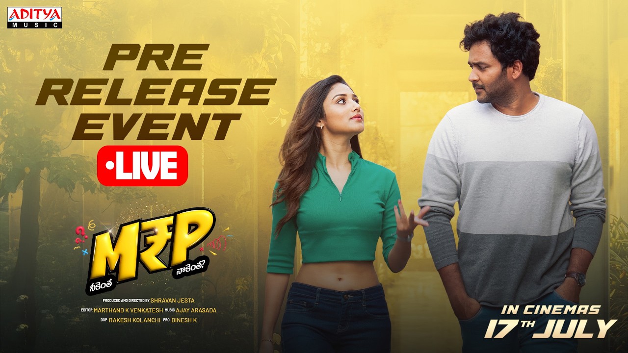 M.R.P (Neekentha Naakentha) Pre - Release Event Live | Naresh Agastya, Donal Bisht | Shravan Jesta