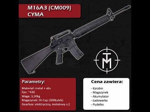 M16A3 (CM009) FIRMY CYMA - TANIEMILITARIA.PL