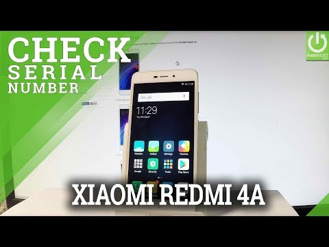 How to Check Serial Number in XIAOMI Redmi 4A |HardReset.info