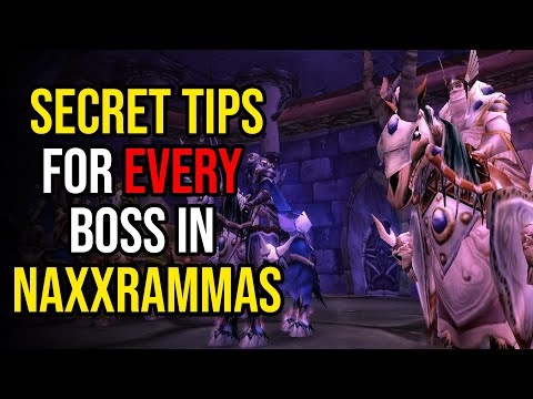 What You NEED To Know for EVERY Boss in Naxx - Wrath Classic