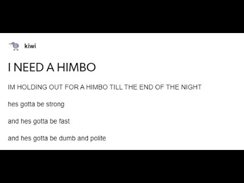 I Need A Himbo