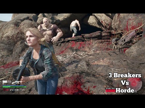 3 Breakers vs Massive Horde - Days Gone