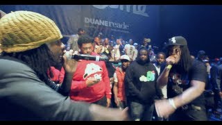 WALE PERFORMS &quot;NO HANDS&quot; LIVE WITH WAKA FLOCKA AT DJ PROSTYLE&#39;S CELEBRITY BIRTHDAY PARTY IN NYC