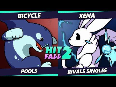Hitfall 2 - Bicycle (Orcane) Vs. Xena (Ori) Rivals of Aether - RoA