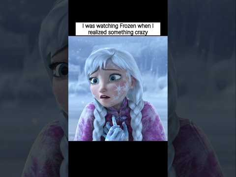 Did you noticed this in Frozen🤯🤯🤯 #shorts #disney #disneyplus #eastereggs #frozen #didyouknow