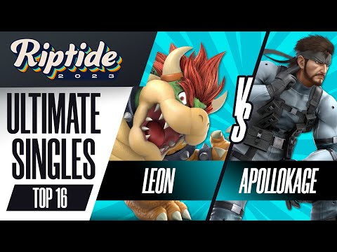 LeoN (Bowser) vs ApolloKage (Snake) - Ultimate Singles Top 16 - Riptide 2023