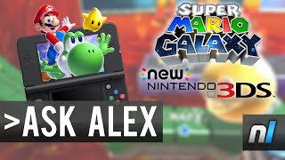 New Super Mario Galaxy Game on New Nintendo 3DS? | Ask Alex #16