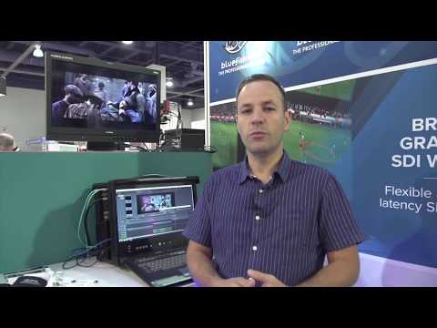 Bluefish444 Nuke Demonstration at NAB Show 2017 