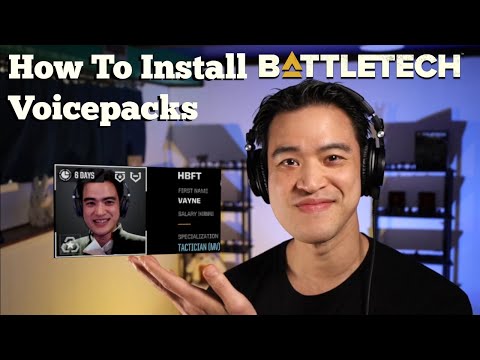 How To Install a Custom Voicepack (Battletech)