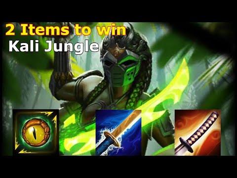 Not even trolling will stop the F6. Kali Smite Conquest Jungle Gameplay !!