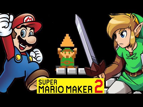 All Super Mario Bros. Castles Remade in SMM2 As Link