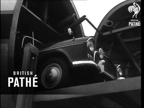 Arriving In Belgium By Car Air Ferry  (1964)