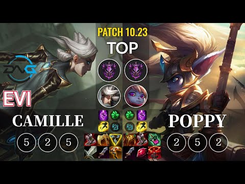 DFM Evi Camille vs Poppy Top - KR Patch 10.23