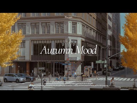 Autumn Groove ☕️ Upbeat City Vibes for Warm Days 🍂Design Tutorial