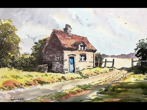 Thumbnail of Pen and Wash demonstration. Thumbnail of Pen and Wash demonstration.