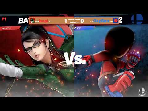 Clermont All Star Pools - bopi (Bayonetta) Vs. Checkpoint | OxyGen (Mii Brawler)