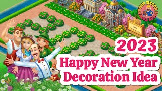 Happy New Year 2023 Decoration Idea || Township || 💐💝