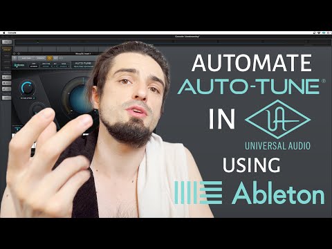 MUST WATCH for live-performing VOCALISTS!  Automate the key of Auto-Tune in UAD Console, via Ableton