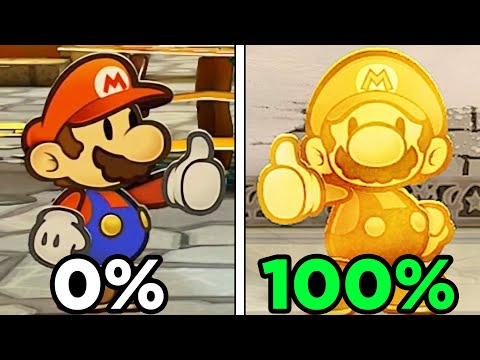 The 100% Paper Mario Thousand Year Door Experience