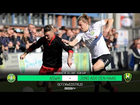 Doelpunten ASWH - Jong ADO Den Haag 3-1 (29-07-2017)