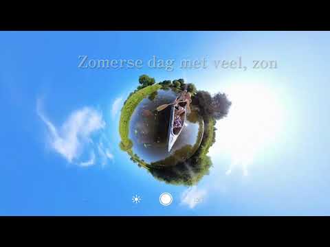 Kano op de vecht tussen Esche en Neuenhaus (D)