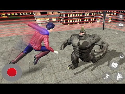 ► Super Spider Kid Hero City Battle New Neighbor Android Gameplay