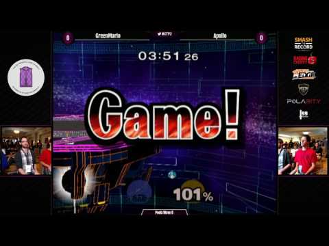 Come To Papa 2 Melee - GreenMario (Mario) vs Apollo (Peach) - RR Pools