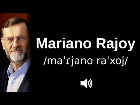 🇪🇸 How to pronounce Mariano Rajoy (CORRECTLY!)