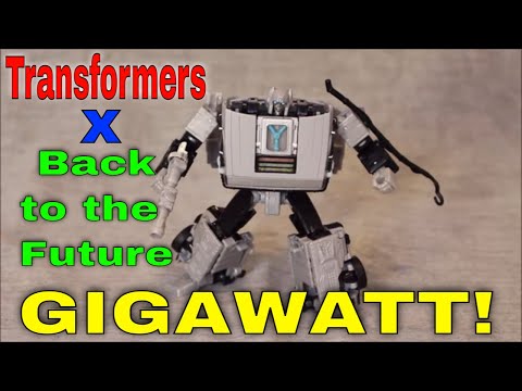 Transformers collaborative Back to the Future Gigawatt - GtoBot True Review NUMBER 806