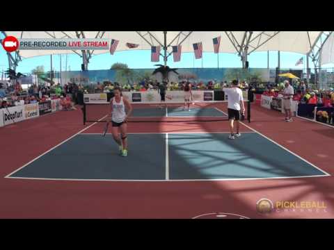 Pre-Recorded Live: Mixed Doubles 19+ GOLD - Minto US Open Pickleball Championships 2017