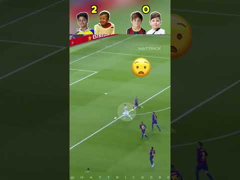 Ronaldo Jr. & Mateo Ronaldo VS Thiago & Mateo Messi ✨ | Rare Moments 😲