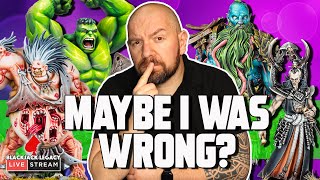 Maybe I was WRONG about the WARGAMING HOBBY? - Monday Night Live