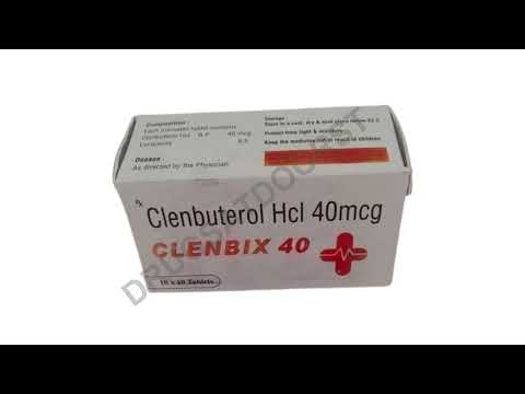 Clenbix 40mcg Clenbuterol 60mcg Tablets