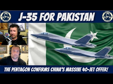 China Offers Pakistan 40 J-35 Stealth Jets — Big Threat to India?