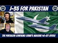 China Offers Pakistan 40 J 35 Stealth Jets Big Threat To India
