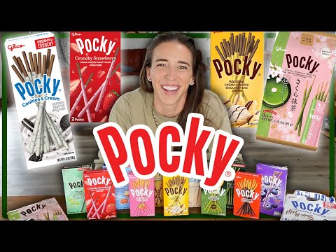 Taste Testing and Ranking Pocky Flavors!