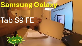 Samsung Galaxy Tab S9 FE - Unboxing & Setup