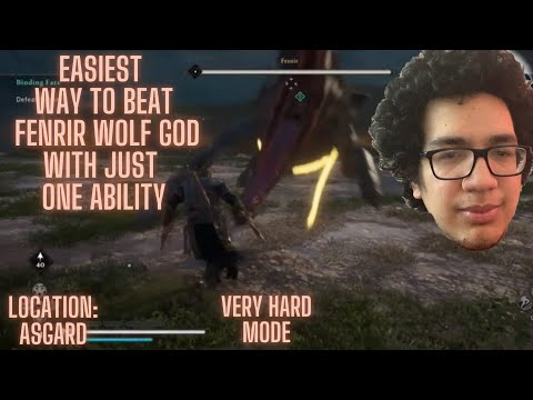 How to Beat Fenrir, Binding Fate, Most Easiest Method on Very Hard (Assassin Creed Valhalla)