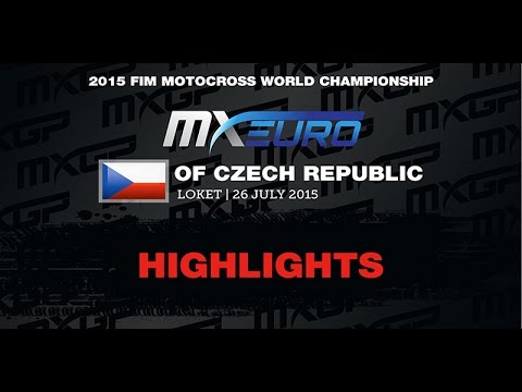 European Championship EMX300 round of Czech Republic Race 1 Highlights
