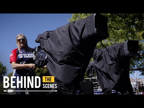 The archery arena | Behind the Scenes