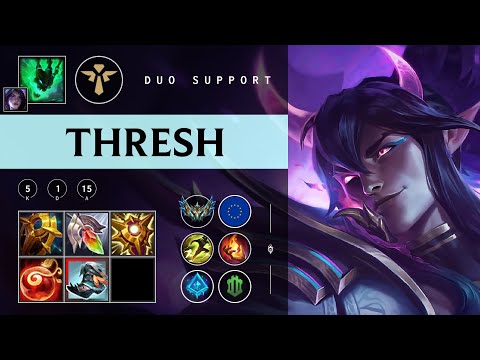 Thresh Support vs Bard - EUW Challenger Patch 25.23