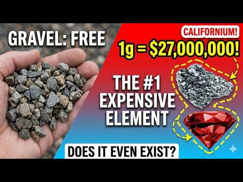 Top 5 Most Expensive Elements in the World | From Antimatter to Plutonium
