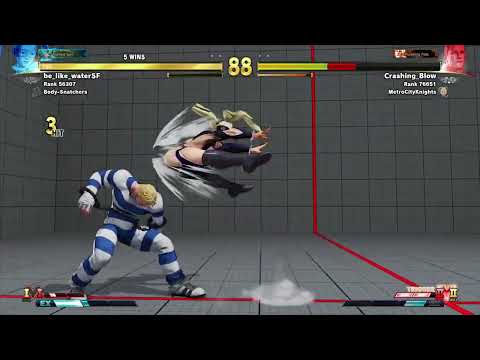 STREET FIGHTER V R. Mika vs I get Washed Cody