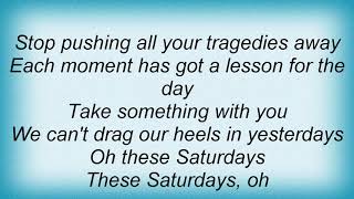 Holly Brook - Saturdays Lyrics