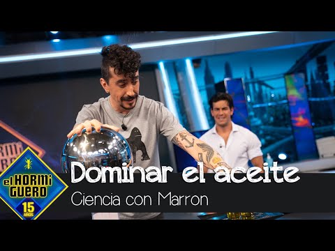 Marron consigue dominar el aceite... ¡sin tocarlo! - El Hormiguero