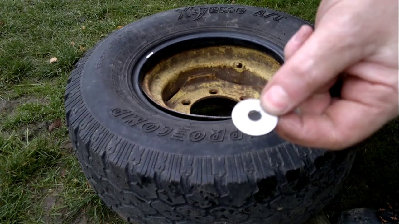 Montaż opony i dętki na felgę. Wulkanizator