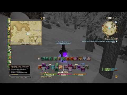 FINAL FANTASY XIV Collecting level 60 Ninja Gear