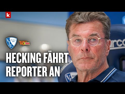 Hecking: "Stellt mir bitte nie mehr solche blöden Fragen" | VfL Bochum - Union Berlin 1:1