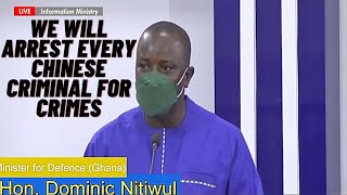 Africa is arresting Chinese in countries for crimes.  Listen to measures Ghana is taking OUTSTANDING