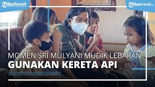Gunakan Transportasi Kereta Api, Menteri Keuangan Sri Mulyani Mudik ke Semarang Bareng Keluarga